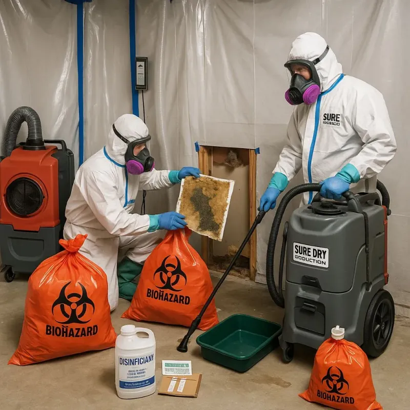 Contaminated Water Handling Protocols process in Browning, MT